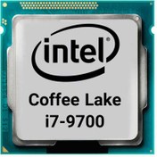 تصویر پردازنده کامپیوتر اینتل Core i7-9700 Coffee Lake استوک Intel Core i7-9700 Coffee Lake Computer Processor Used