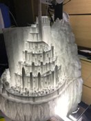 تصویر مدل سه بعدی ماکت قصر ارباب حلقه ها Minas tirith (STL) 