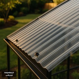 تصویر ورق پلی کربنات موجدار 