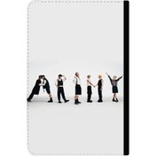 تصویر دفتر کلاسور مدل BTS کد ۵۵۱ 