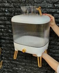 تصویر جا برنجی عروس ظرفیت ۱۰ کیلو برنج خارجی مدل دکمه ای 