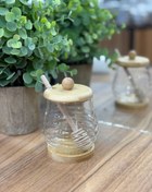 تصویر عسل خوری درب بامبو 