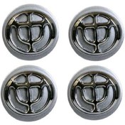 تصویر درپوش وسط رینگ خودرو وارون مدل P-63 مناسب برای برلیانس H330 بسته 4 عددی 