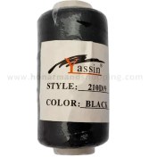 تصویر قرقره نخ ابریشم YASSIN رنگ مشکی (وارداتی) 