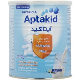 تصویر پودر شیر آپتاکید با طعم وانیل 400 گرم 