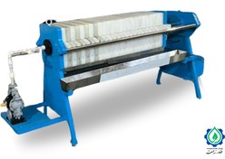 تصویر دستگاه فیلتر پرس ۴۰×۴۰ هیدرولیک دستی 