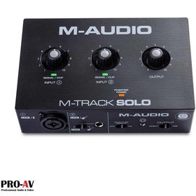 تصویر کارت صدا M-Audio M-Track Solo ا M-Audio M-Track Solo M-Audio M-Track Solo