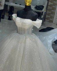 تصویر لباس عروس شاین سه کلوش کد ۳۵۹ 