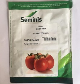 تصویر بذر گوجه سمینس باسیمو ۵۰۰۰ عددی Seminis Bassimo F1 Tomato 5000seeds