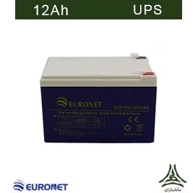 تصویر باتری 12 آمپرساعت UPS برند Euronet 