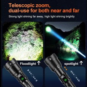 تصویر چراغ قوه پلیسی شارژی رولانگ مدل RL-SX616 