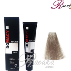 تصویر رنگ مو سری خاکستری حاوی روغن های گیاهی 120میل دوماسی 7.12 Domacy Hair Color Gray 120ml