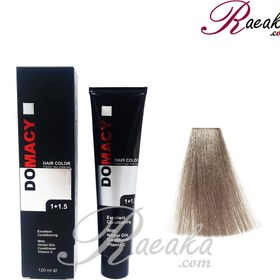 تصویر رنگ مو سری خاکستری حاوی روغن های گیاهی 120میل دوماسی 7.12 Domacy Hair Color Gray 120ml