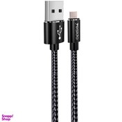 تصویر کابل تبدیل USB Type-A به MicroUSB یسیدو مدل CA57 طول 1.2 متر 