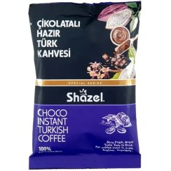 تصویر قهوه ترک آماده شازل با طعم شکلات | 100 گرمی 
