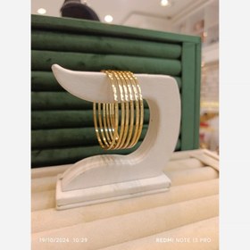 تصویر دستبند طلا روس ۲ میل 