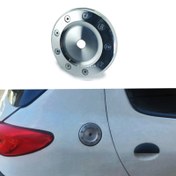 تصویر درب باک پژو ۲۰۶ و ۲۰۷ مدل RC رنگ نقره ای 