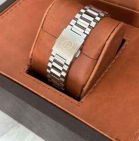 تصویر ساعت مچی عقربه ای مردانه اورجینال داتیس فول تایم تمام سیلور مدل D8628G Original Datis full time all silver men's wrist watch model D8628G