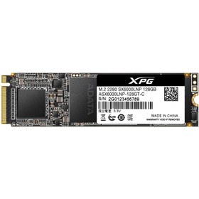 تصویر اس اس دی اینترنال XPG مدل SX6000 lite M.2 2280 ظرفیت 128 گیگابایت 