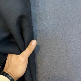 تصویر چرم بزی سوپر سرمه ای(BS-18) 