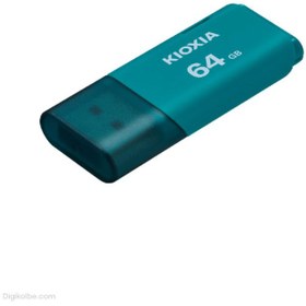 تصویر فلش مموری Kioxia U202 64GB 64GB سفید فلش مموری 64GB سفید کیوکسیا U202