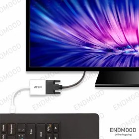 تصویر مبدل Mini DisplayPort به DVI آتن ATEN VC960 