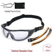 تصویر عینک ورزشی ، طبیعت گردی ، ایمنی مدل مهندسی اسپرت TACTICAL 