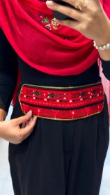 تصویر کمربند سوزندوزی 