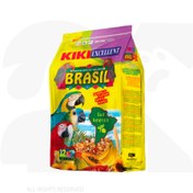 تصویر غذای طوطی سانان kiki مدل BRASIL ورن 800 گرم 