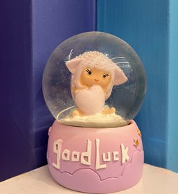 تصویر گوی نورپرداز متوسط طرح فرشته 