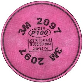 تصویر فیلتر P100 مدل 3M Particulate Filter 2097 