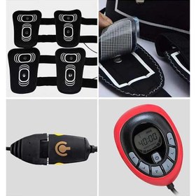 تصویر دستگاه تحریک کننده عضلات الکتریکی بند لاغری ران فرم دهنده تناسب اندام Ems Leg Massager 