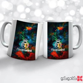 تصویر ماگ تیم رئال مادرید کد 32041 
