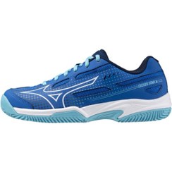 تصویر فراتر از ستاره جونیور. CC کفش تنیس یونیسکس آبی مردانه | میزانو Mizuno 61GC225528 