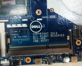 تصویر مادربرد اصلی لپ تاپ دل لتیتیود E7450 سی پی یو I7-5600U MAIN LAPTOP DELL LATITUDE E7450- CPU :COREI7-5600U