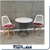 تصویر میز و صندلی نهار خوری ۲نفره مدل fz323 
