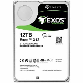 تصویر هارد اینترنال سیگیت مدل ST12000NM0008 Exos X14 با ظرفیت 12 ترابایت هارد اینترنال سیگیت ST12000NM0008 Exos X14 12TB SATA3 Internal Hard Drive