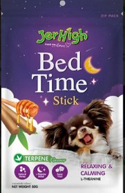 تصویر غذای پت تشویقی با طعم عسل برند Jerhigh ا Bed Time stick Bed Time stick