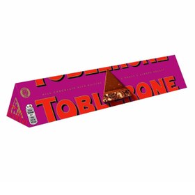 تصویر شکلات شیری تابلرون Toblerone با طعم عسل و بادام - 100 گرم 