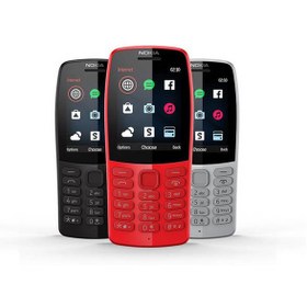 تصویر گوشی نوکیا (بدون گارانتی) 210 | حافظه 16 مگابایت Nokia 210 (Without Garanty) 16 MB