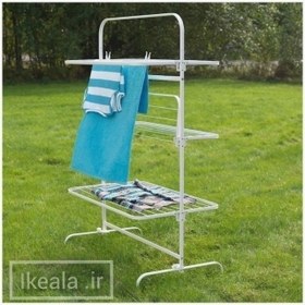 تصویر بند رخت ایکیا مدل MULIG سایز ۵۸×۹۹×۱۵۲ سانتی متر 