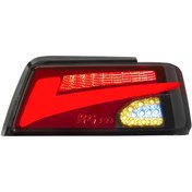 تصویر چراغ خطر اسپرت پژو ۴۰۵ طرح لکسوس - قرمز دودی 