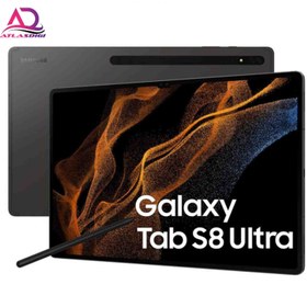 تصویر تبلت سامسونگ با صفحه کلید استاندارد رسمی مدل SAMSUNG Galaxy Tab S8 Ultra 16GB 512GB 5G 