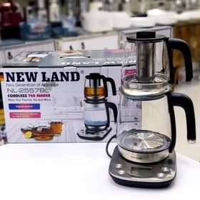 تصویر چای ساز روهمی نیولند مدل NL-2557BL Rohmi Newland Tea MakerNL-2557BL