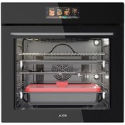 تصویر فر توکار آلتون مدل V700 B مشکی سیلور Alton V700B Built-in Oven -Black Silver