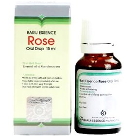 تصویر قطره گل سرخ باریج اسانس 15 میلی لیتر ROSE Oral Drop