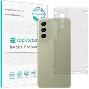 تصویر گلس محافظ پشت گوشی سامسونگ S21 FE مدل نانو هیدروژل مات برند راک اسپیس کد M 