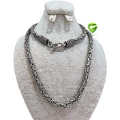 تصویر زنجیر نقره کینگ کد486 