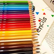 تصویر مداد رنگی ۲۴ رنگ GMD 