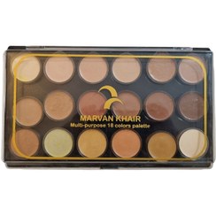 تصویر پالت 18 رنگ درماکالر مروان خیر 